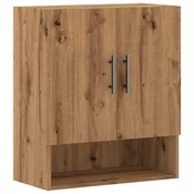 MAISON CHIC Stenska omarica - Zidna omarica artisan hrast 60x31x70 cm inženirski les iu994, (22063551)