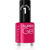 Rimmel Super Gel Nail Polish Gel Without UV/LED Lamp Color 026 Sun Fun Daze 12 ml