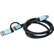 i-tec USB-C Cable to USB-C with Integrated USB 3.0 Adapter