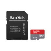 SanDisk Ultra micro SDXC spominska kartica, 512 GB, UHS-I, C10, A1 + SD adapter