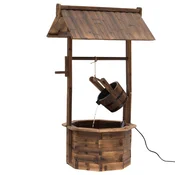 Homestar Vrtni vodnjak 68x57x118 cm rjave barve