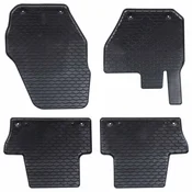 vidaXL Avto preproga 4 pcs Črna primerna za VOLVO XC60 09-17 Guma