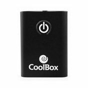 CoolBox COO-BTALINK, Bluetooth, 3,5 mm, 15 m, Crno, 160 mAh, 5 V