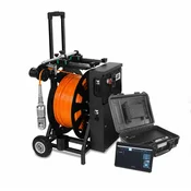Oxe WellCam 50PT-150M-10 Bar MultiCam Control Box – Električna 50-milimetrska kamerna glava, ki se lahko vrti za 360° in nagiba ter omogoča zasuk za 180°