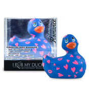 My Duckie Romance 2.0 - vodoodporni klitorisni vibrator (modro-rožnat)