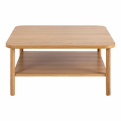 Mizica v hrastovem dekorju v naravni barvi 90x90 cm Banbury – Actona
