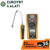 Pancontrol Tester LAN kablov RJ45, RJ11, BNC + digitalni multimeter 300V CAT III z avtomatizacijo PANCONTROL