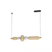 Eglo 300478 - Zatemnljiv viseči LED lestenec na kablu CEGLIE LED/20W/230V 2200-6500K zlat +DO