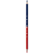 Dvobojna olovka Milan - Bocolour Maxi, plava i crvena