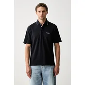 Armani Exchange polo majica moška bombažna