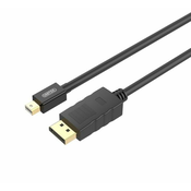 Unitek kabel minidisplayport/displayport m/m; 3,0 m; y-c612bk