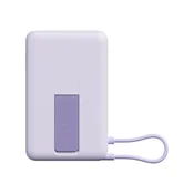 slomart Xiaomi PowerBank Magnetic 10000 5900 mAh, vijoličen
