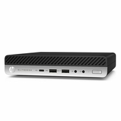 HP EliteDesk 800 G3 DM; Core i5 7500 3.4GHz/16GB RAM/256GB SSD PCIe + 500GB HDD;Intel HD Graphics/Win 10 Pro 64-bit