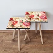 Hanah Home Set klub stocica 2Shp306, 2 komada, Šareni