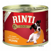 Rinti Gold 12 x 185 g - Koščki jagnjetine