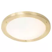 Sodobna stropna svetilka zlata 41 cm IP44 - Yuma