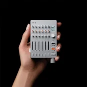 Teenage Engineering Profesionalni AI audio mikser Field Series TX-6, USB-C, Sivi