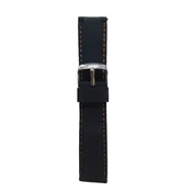 Silikonski kaiš 22mm Crna boja SK22.59