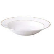 shumee Ambition bel porcelanast krožnik za juho 23 cm