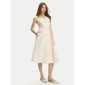 Marella Vsakodnevna obleka Ossola 2513221172 Écru Regular Fit