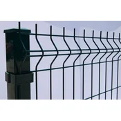 3D panelna ograda 3,8mm, Pocinkovana i plastificiranan, 1,73x2,5 m, Antracit