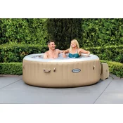 INTEX napihljivi masažni bazen PureSpa Bubble Therapy 28426, 196cm