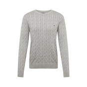TOMMY HILFIGER Pulover Classic pegasto siva