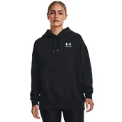 Mikina Under Armour Icon Fleece OS Hoodie Black/ White XS