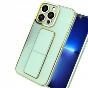 HURTEL Nov ovitek s stojalom za Samsung Galaxy A12 5G z zeleno barvo