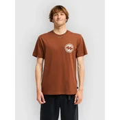 Billabong Majica EBYZT00605 Rjava Regular Fit