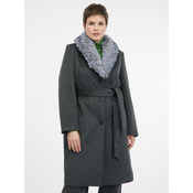 Dark grey womens coat ORSAY - Womens
