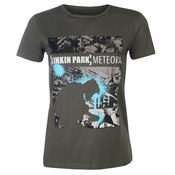 Metal ženska majica Linkin Park - Meteora Drip Collage - ROCK OFF - LPTS22LGR