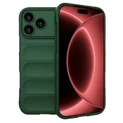 TPU gel ovitek Techsuit Magic Shield za iPhone 17 Pro Max/18 Pro Max - green