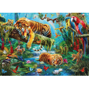 KS Games - Puzzle Krasni: Tigrova idila - 2 000 kosov