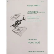 TORELLI:CONCERTO EN RE MAJEUR TROMPETTE ET PIANO
