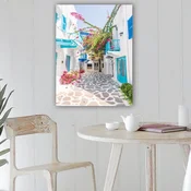 Wallity Dekorativna slika na platnu, 70x100cm, Šarena