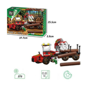 Kocke blocki traktor sa dodacima 273pcs ( 76/0353 )