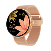 FOREVER pametna ura ForeVive 5 SB-365 (bluetooth, Android+iOS, IP68), roza-zlata