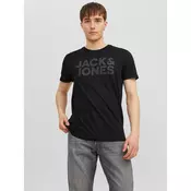 Jack & Jones Corp Majica 806849 Črna