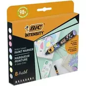 Set dekorativnih markera, 1,5–2,3 mm, BIC Paint marker, 8 različitih pastelnih boja 527429