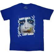 Lady Gaga Artpop Facepaint Blue L Majica