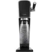 SodaStream ART crna QC (1013511411), uređaj za gaziranje + kanister od 1 l bez BPA