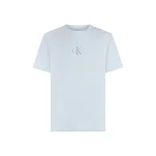 Calvin Klein Jeans Majica opal / pastelno modra / bela