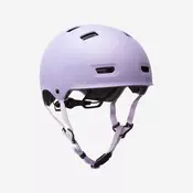 BTWIN Lila kaciga za vožnju rolera, skejtborda ili trotineta MF540 S/52-55cm