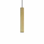 Ideal Lux - LED Lestenec na vrvici LOOK 1xGU10/7W/230V CRI90 črna