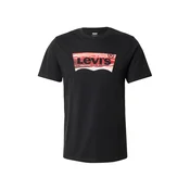 LEVIS  Majica Classic Graphic Tee slonovina/svetlo oranžna/živo rdeča/črna