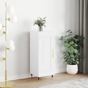 Vidaxl vidaXL Omarica, bela, 34,5 x 34 x 90 cm, material na osnovi lesa