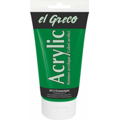 El Greco Akrilna barva 150 ml 28515 Permanent Green