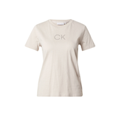 Calvin Klein Majica, taupe siva / bež siva