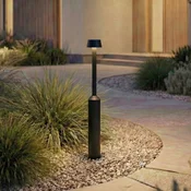 Lucande LED-svetilka Tareko, 90 cm, antracit, IP65 - Sodobni - antracit, bela - Aluminij